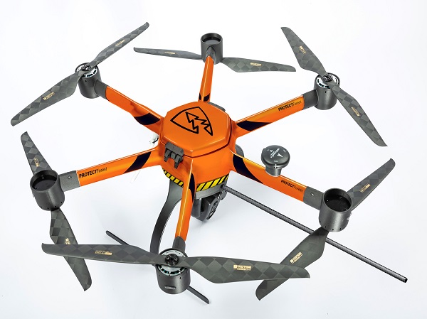 Der ProectForest-Kopter. Eine Drohne zur Detektion von Schädlingen und Vermessung von Flächen. Foto: Ziereis, Johann